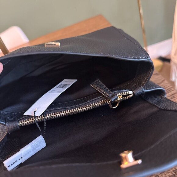 NWT! New! Marc Jacobs Boho Grind Shoulder Bag - Black - Picture 10 of 16